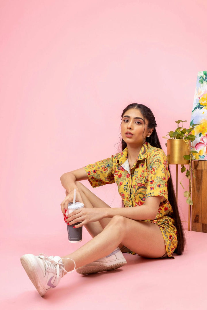 Floral Flair Set - Yellow